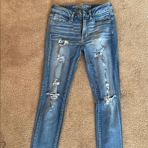 Skinny jeans super super stretch American eagle